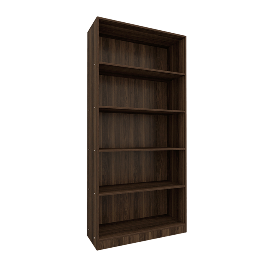 MORE STROME OPTIONS Strome 80 cm High Bookcase Strome 80 cm High Bookcase Walnut Mandaue Foam