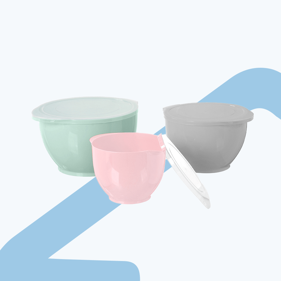 Suni Mixing Bowl with Lid 3pc Set