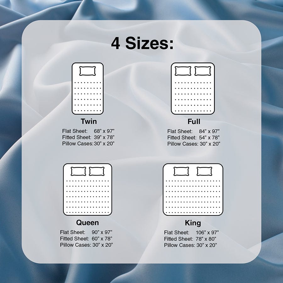 Super Soft Cloud Gray 4pc Sheet Set