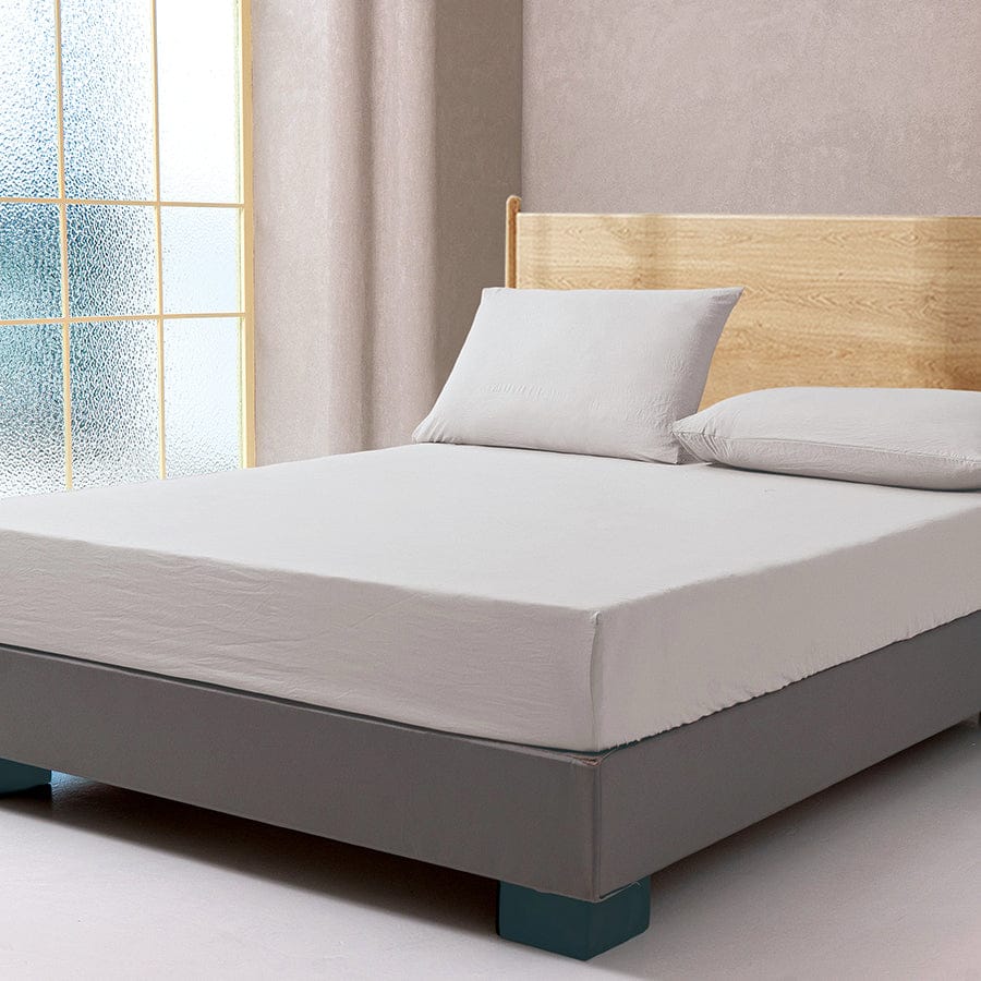 Super Soft Cloud Gray 4pc Sheet Set