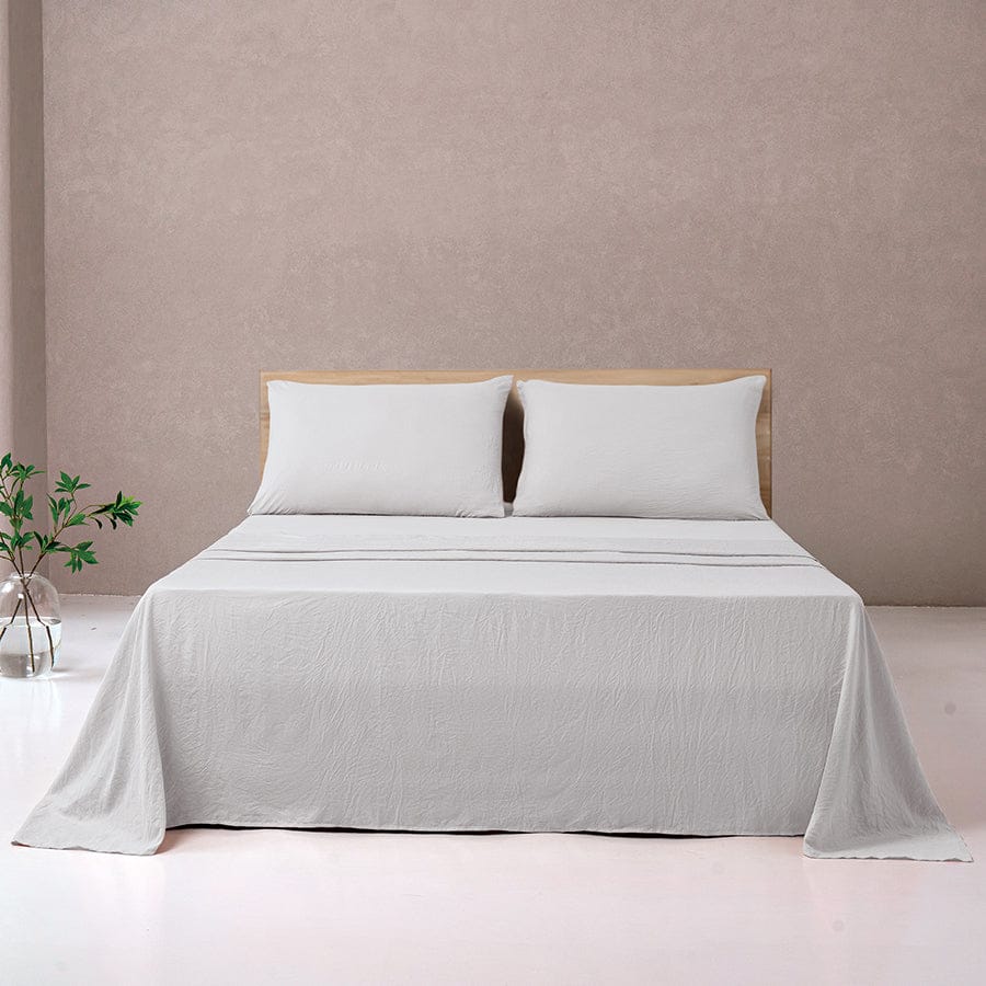 Super Soft Cloud Gray 4pc Sheet Set
