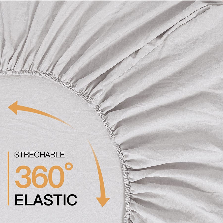 Super Soft Cloud Gray Bed In A Bag