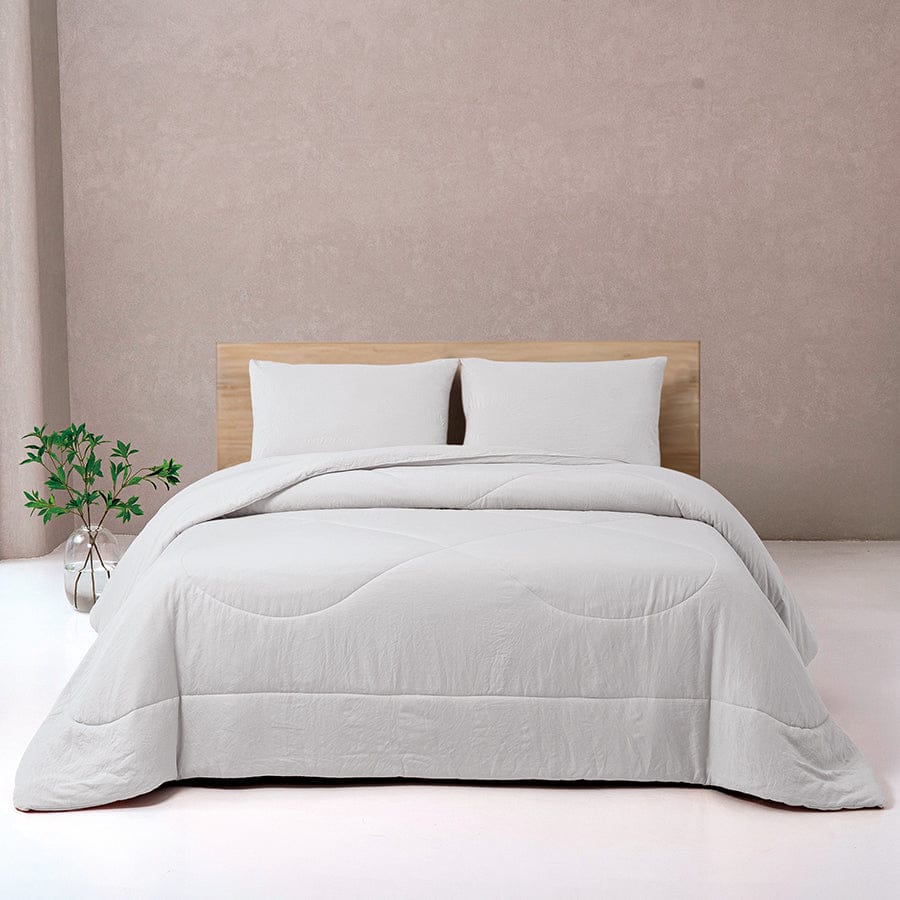 Super Soft Cloud Gray Bed In A Bag