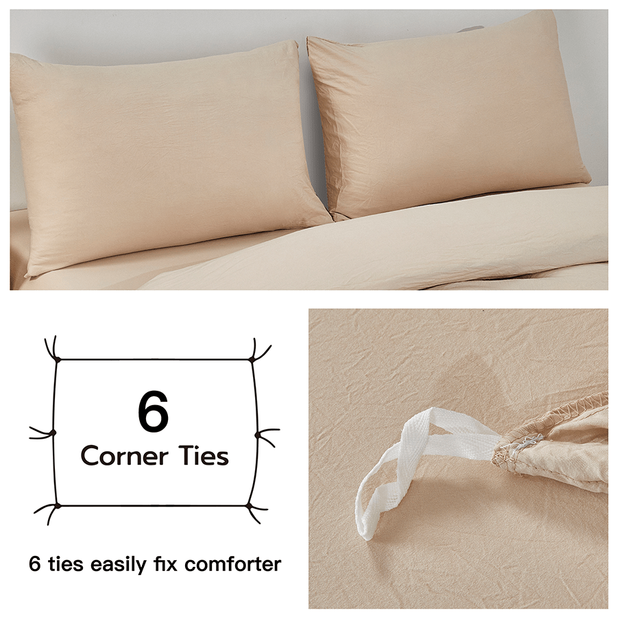 MORE SOFT OAT LINEN OPTIONS Super Soft Oat 4pc Sheet Set Super Soft Oat 4pc Sheet Set Mandaue Foam