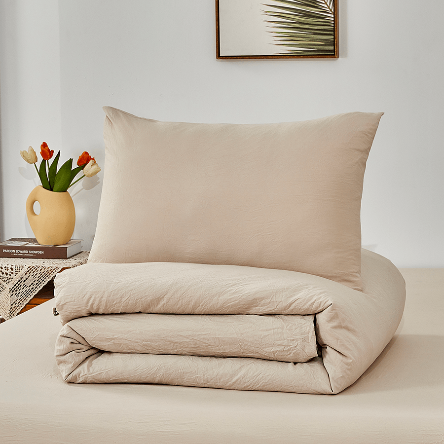 MORE SOFT OAT LINEN OPTIONS Super Soft Oat 4pc Sheet Set Super Soft Oat 4pc Sheet Set Mandaue Foam