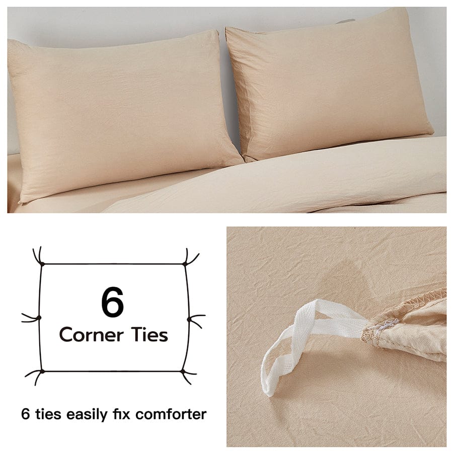 Super Soft Oat Duvet Cover