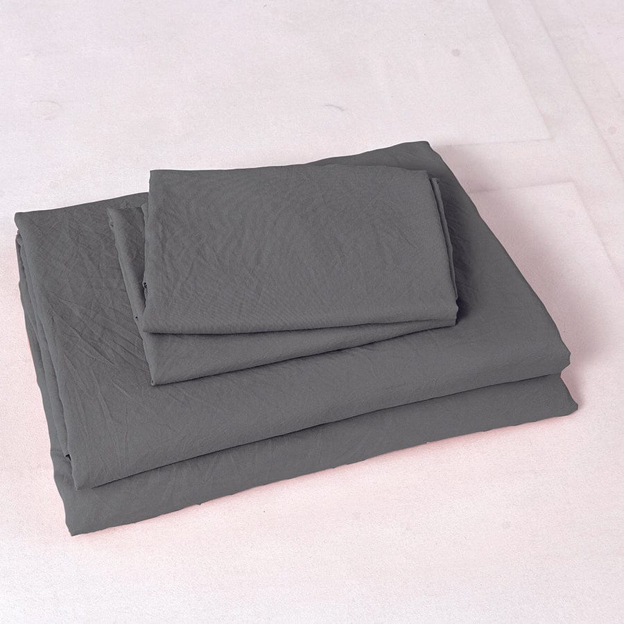 Super Soft Pewter 4pc Sheet Set