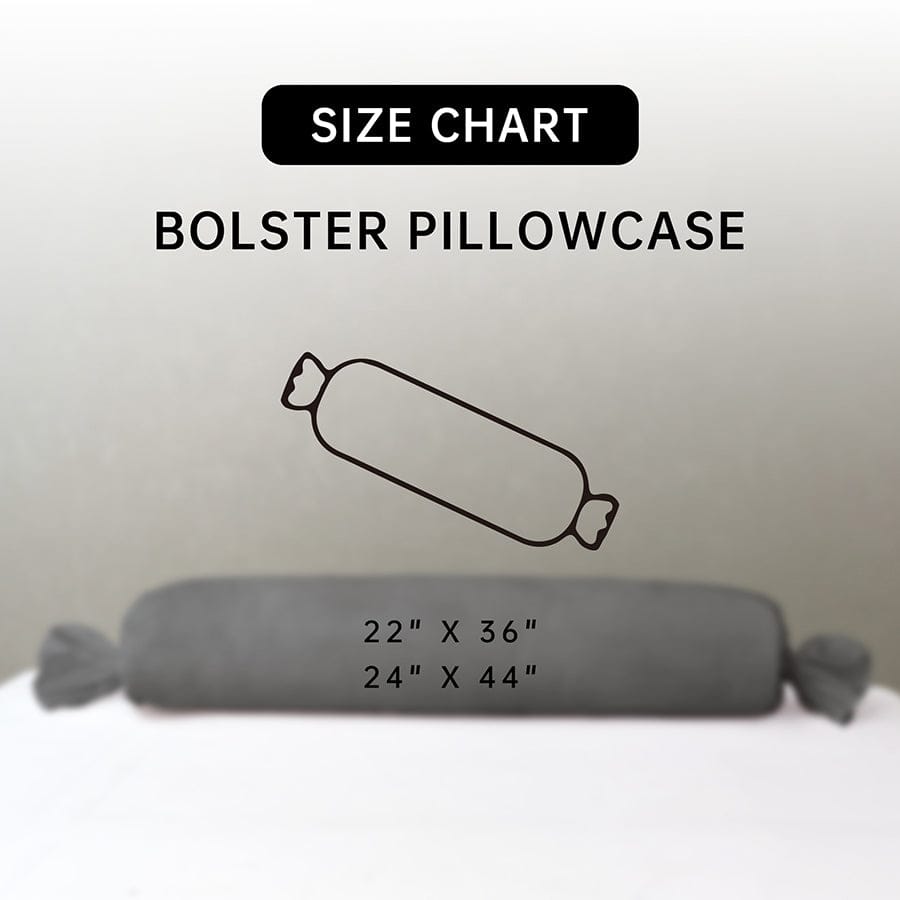 Super Soft Pewter Bolster Case