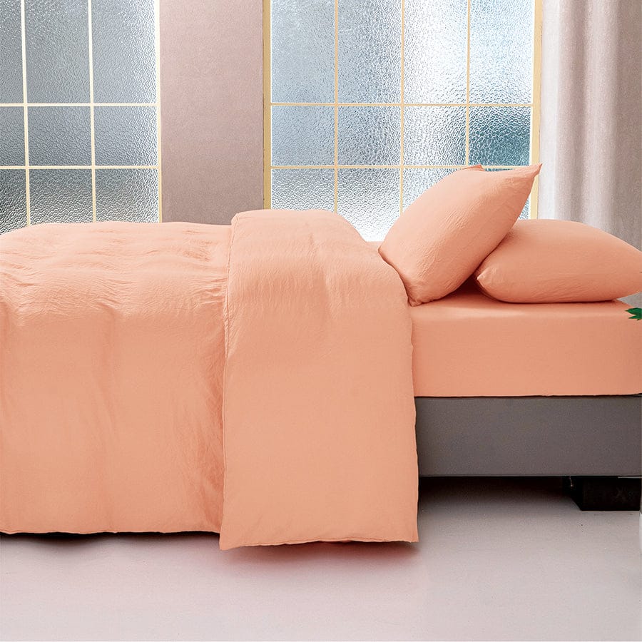 Super Soft Pink Sand Duvet Cover