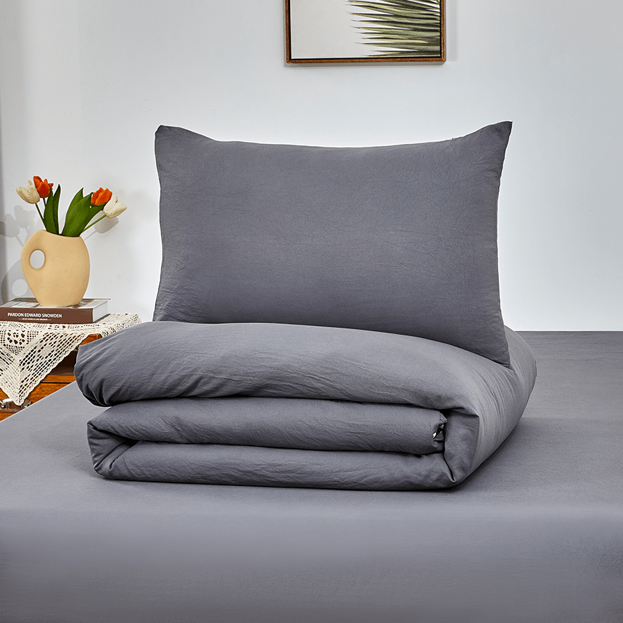 MORE SOFT PEWTER LINEN OPTIONS Super Soft Pweter 4pc Sheet Set Super Soft Pweter 4pc Sheet Set Mandaue Foam
