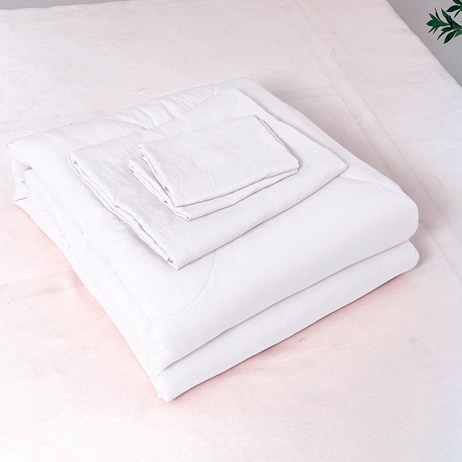 Super Soft White Bed In A Bag