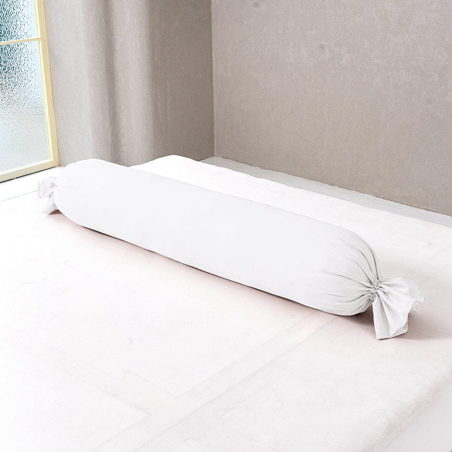 Super Soft White Bolster Case