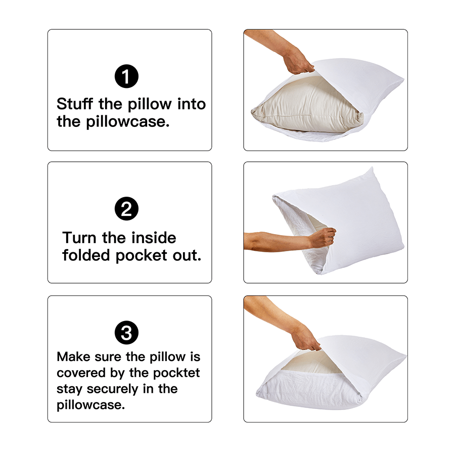 MORE SOFT WHITE LINEN OPTIONS Super Soft White Pillowcases Super Soft White Pillowcases Pillowcase 20x30 Inches Mandaue Foam