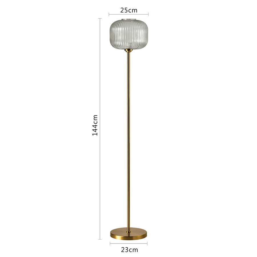 Talya Glass Floor Lamp Talya Glass Floor Lamp Mandaue Foam