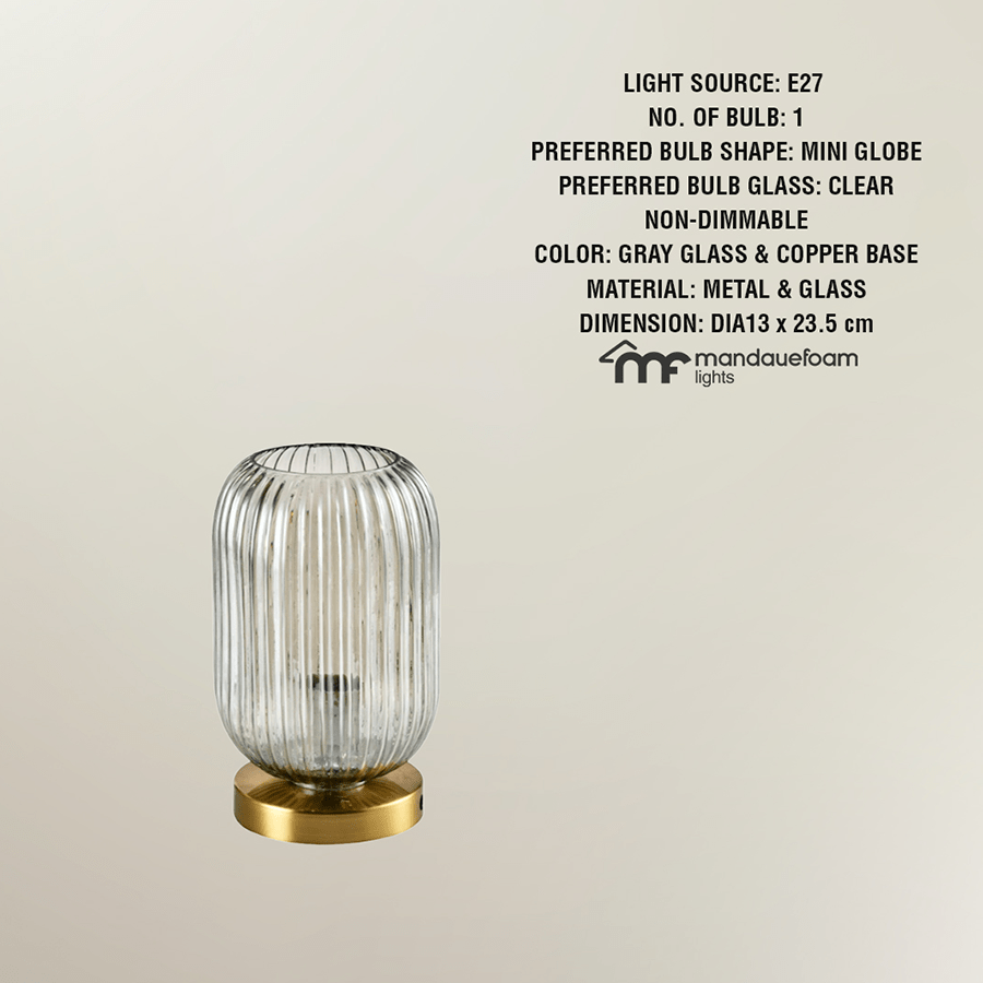 Talya Mini Glass Table Lamp Talya Mini Glass Table Lamp Mandaue Foam