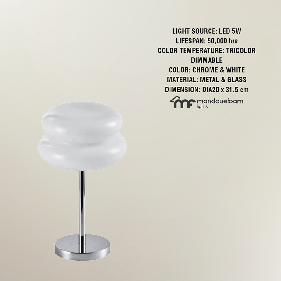 Taras Glass Table Lamp Taras Glass Table Lamp Mandaue Foam