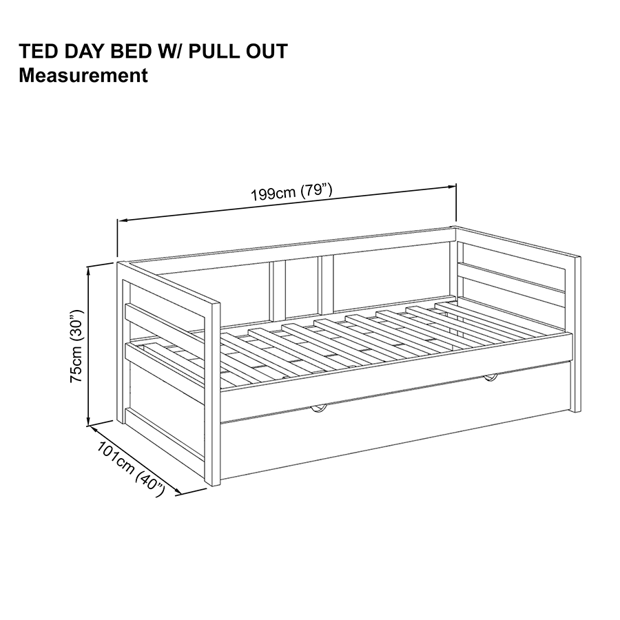 Ted Day Bed Ted Day Bed Mandaue Foam