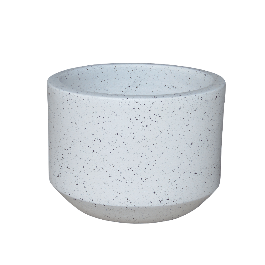 MORE TERRAZO OPTIONS Terrazo White Clay Pot Terrazo White Clay Pot 36 cm Mandaue Foam