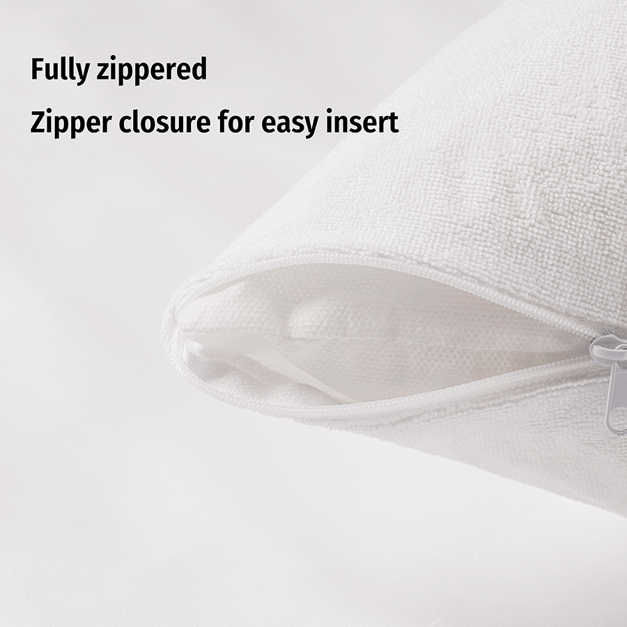 Terry Waterproof Pillow Protector Set of 2 Terry Waterproof Pillow Protector Set of 2 20x30 inches Mandaue Foam