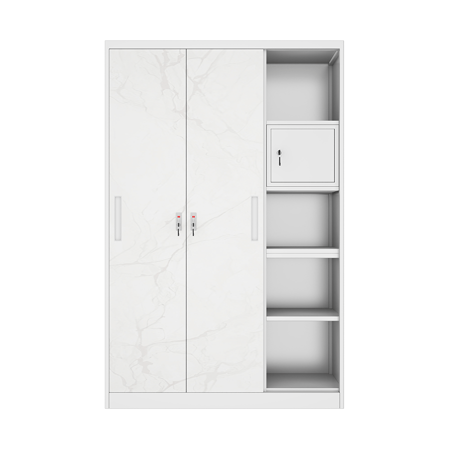 Theodore 3 Door Metal Wardrobe