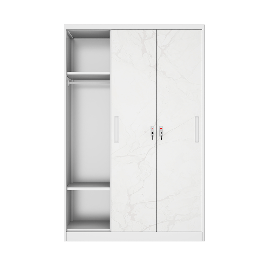 Theodore 3 Door Metal Wardrobe