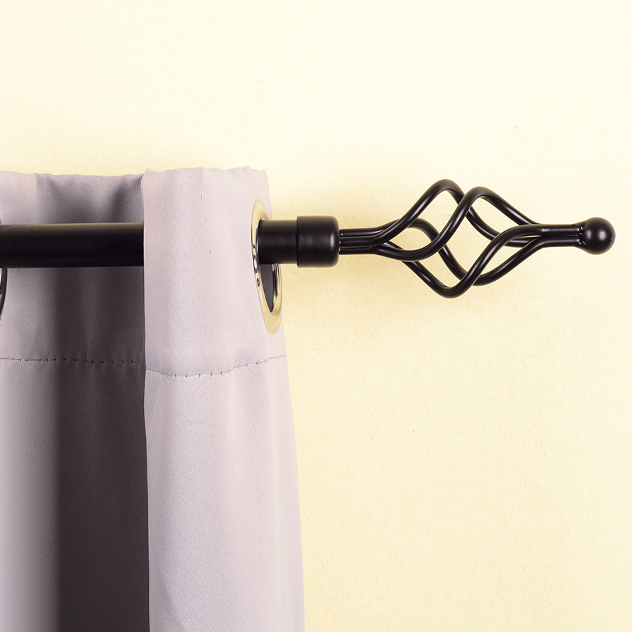 MORE THIA OPTIONS Thia Heavy-duty Black Curtain Rod Thia Heavy-duty Black Curtain Rod Mandaue Foam