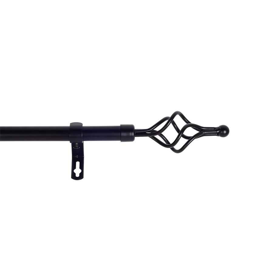 MORE THIA OPTIONS Thia Heavy-duty Black Curtain Rod Thia Heavy-duty Black Curtain Rod 48x84 Inches Mandaue Foam