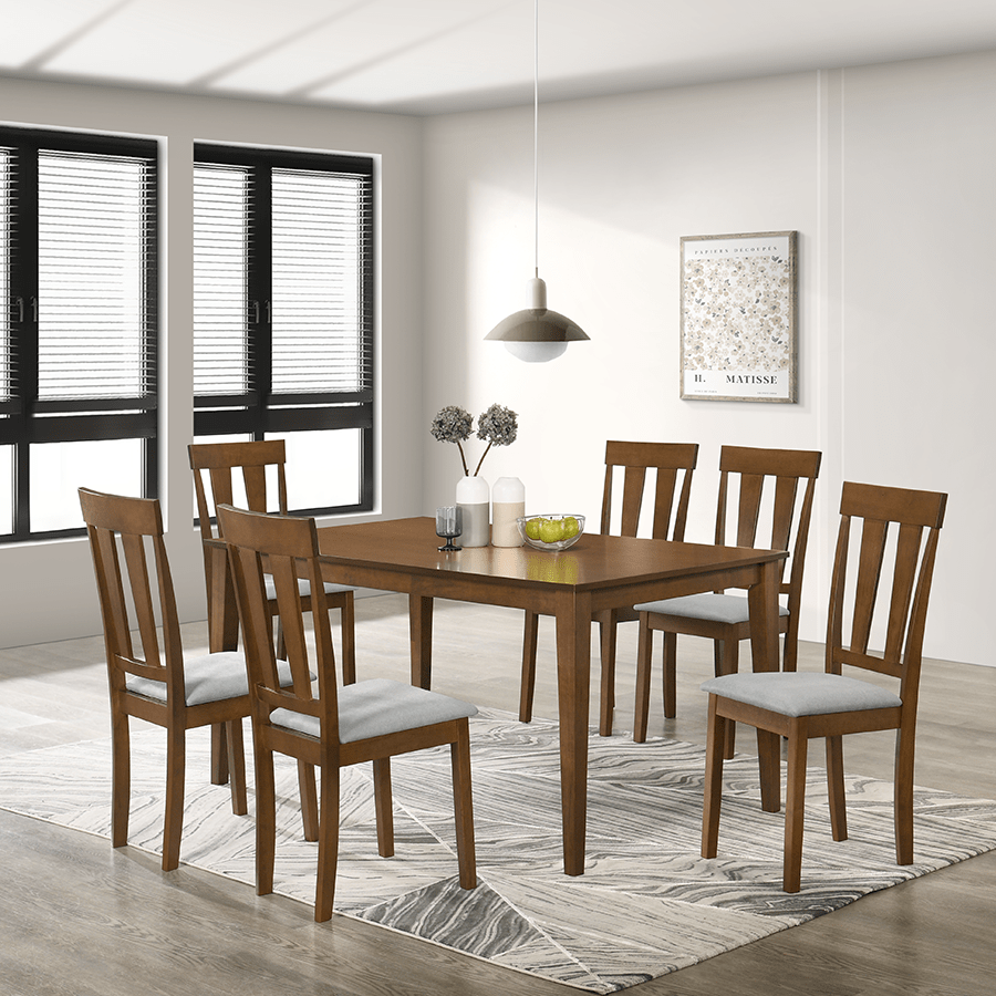 Thiago + Daphne 6 Seater Dining Set Thiago + Daphne 6 Seater Dining Set Mandaue Foam