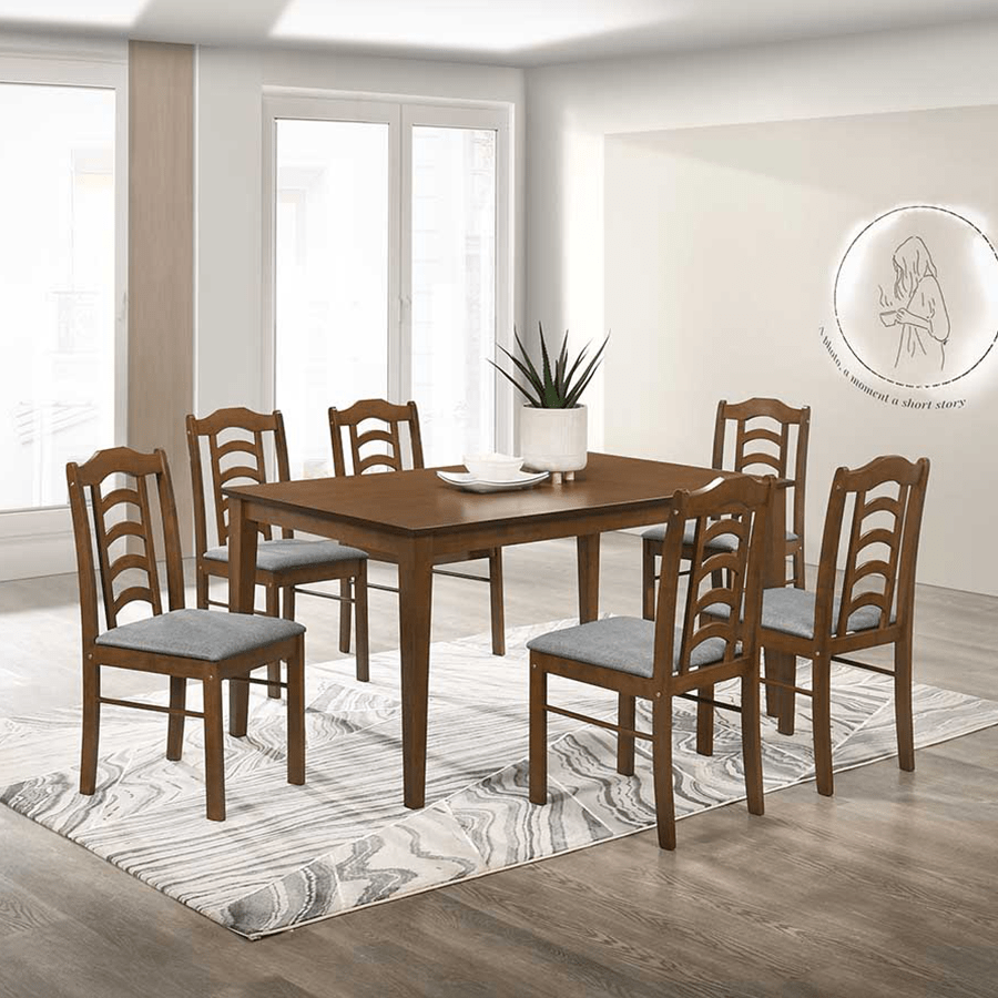 Thiago Dining Table Thiago Dining Table 150 cm 6 Seat Dining Table Mandaue Foam