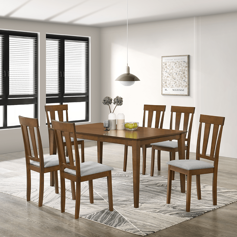 Thiago Dining Table Thiago Dining Table 150 cm 6 Seat Dining Table Mandaue Foam