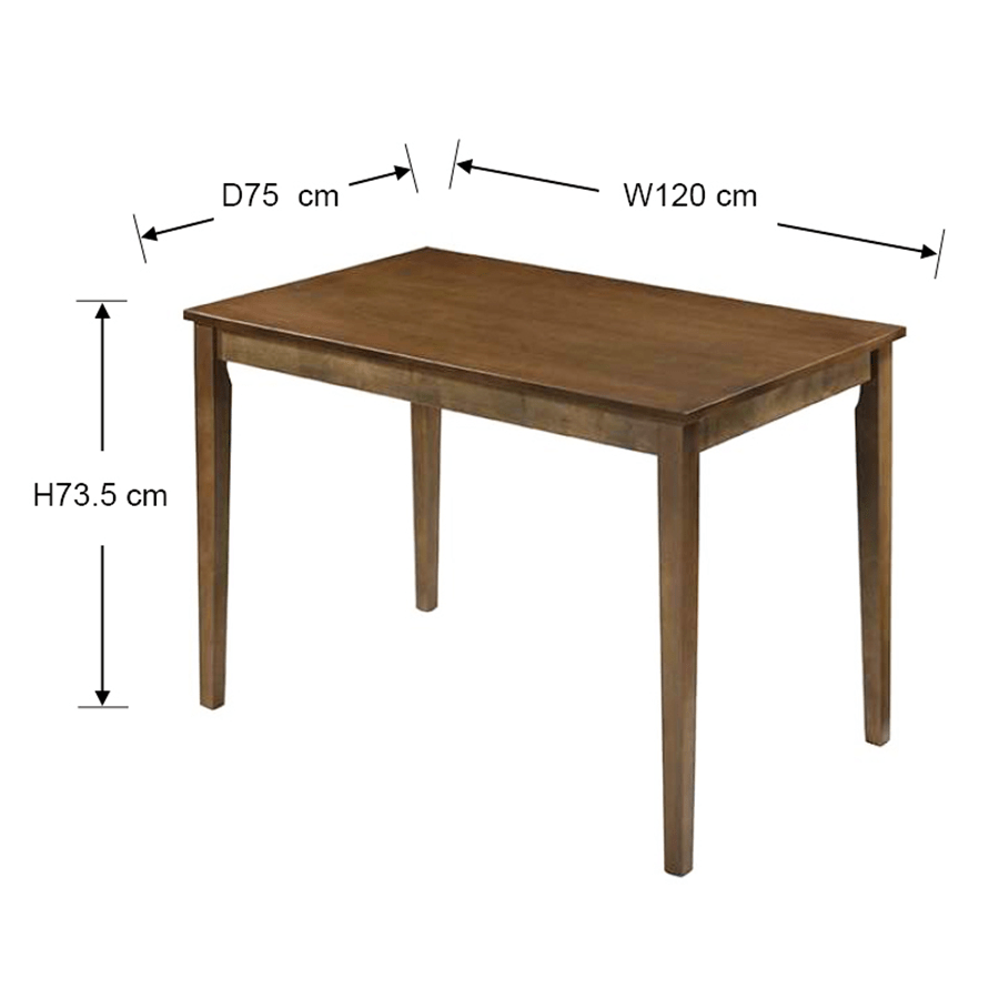 Thiago Dining Table Thiago Dining Table 150 cm 6 Seat Dining Table Mandaue Foam