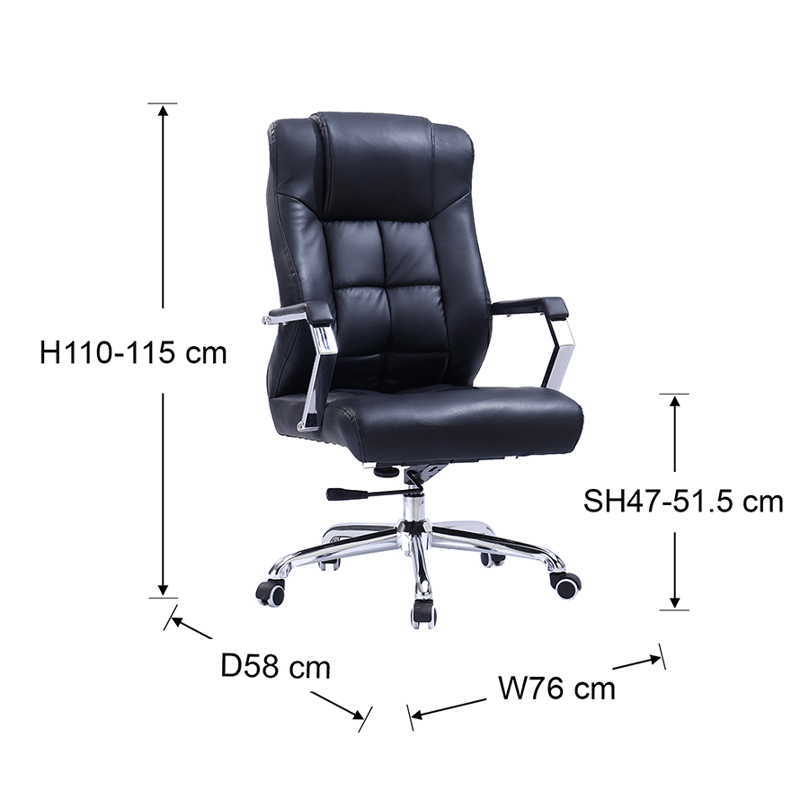 MORE TIBERIUS OPTIONS Tiberius High Back Office Chair Tiberius High Back Office Chair Mandaue Foam