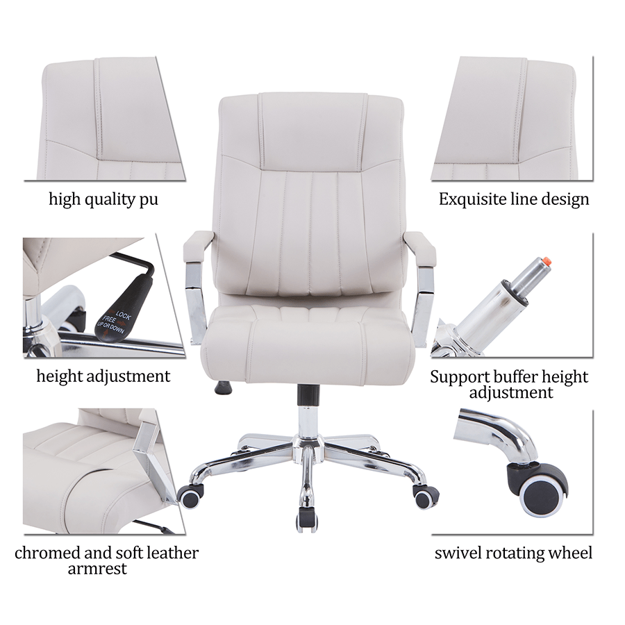 MORE TIBERIUS OPTIONS Tiberius Low Back Office Chair Tiberius Low Back Office Chair Mandaue Foam