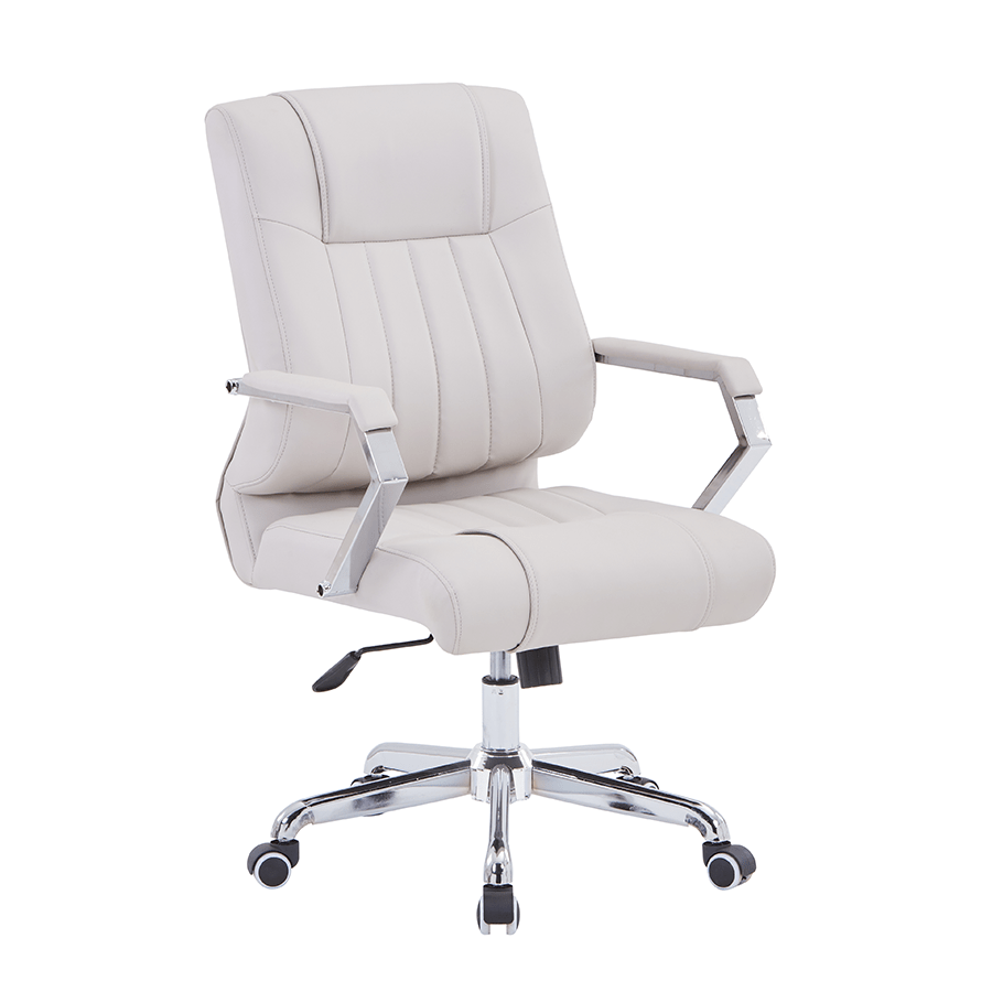 MORE TIBERIUS OPTIONS Tiberius Low Back Office Chair Tiberius Low Back Office Chair Beige Mandaue Foam