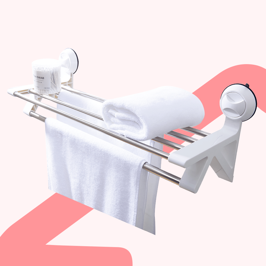 Towel Rack with Towel Bar