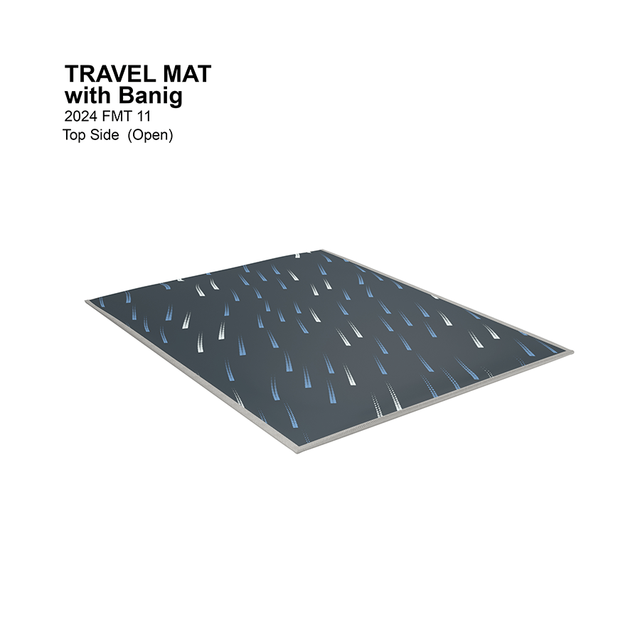 Travel Mat with Banig Mattress Travel Mat with Banig Mattress 2024 FMT 11 / 1x28x75 inches Mandaue Foam