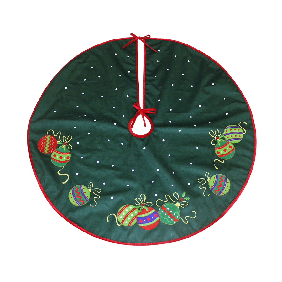 Tree Skirt 42 inches Tree Skirt 42 inches Green Mandaue Foam