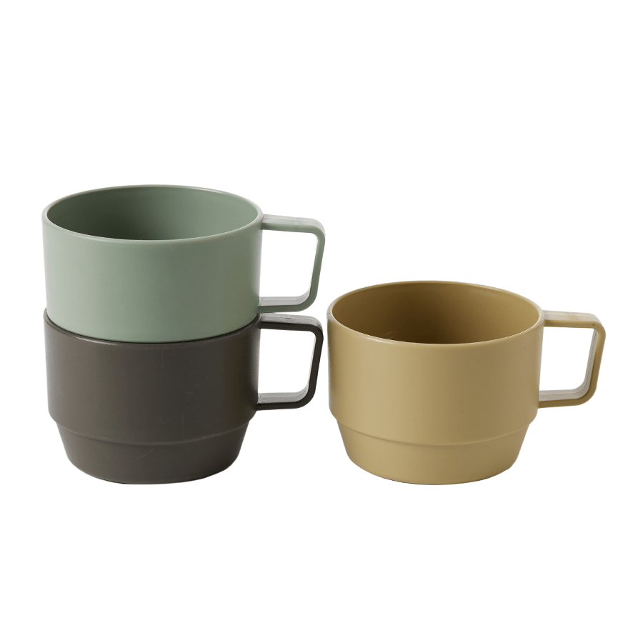 Trev Plastic Mug 3pc Set Trev Plastic Mug 3pc Set Mandaue Foam