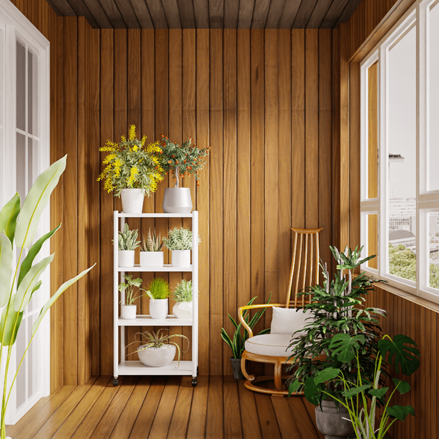 MORE TRION OPTIONS Trion 4 Tier Shelving Rack with Wheels Trion 4 Tier Shelving Rack with Wheels Mandaue Foam