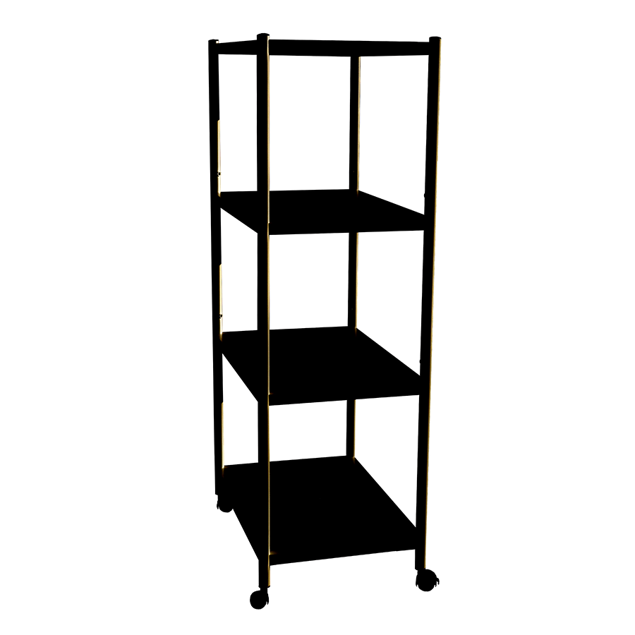 MORE TRION OPTIONS Trion 4 Tier Shelving Rack with Wheels Trion 4 Tier Shelving Rack with Wheels Mandaue Foam