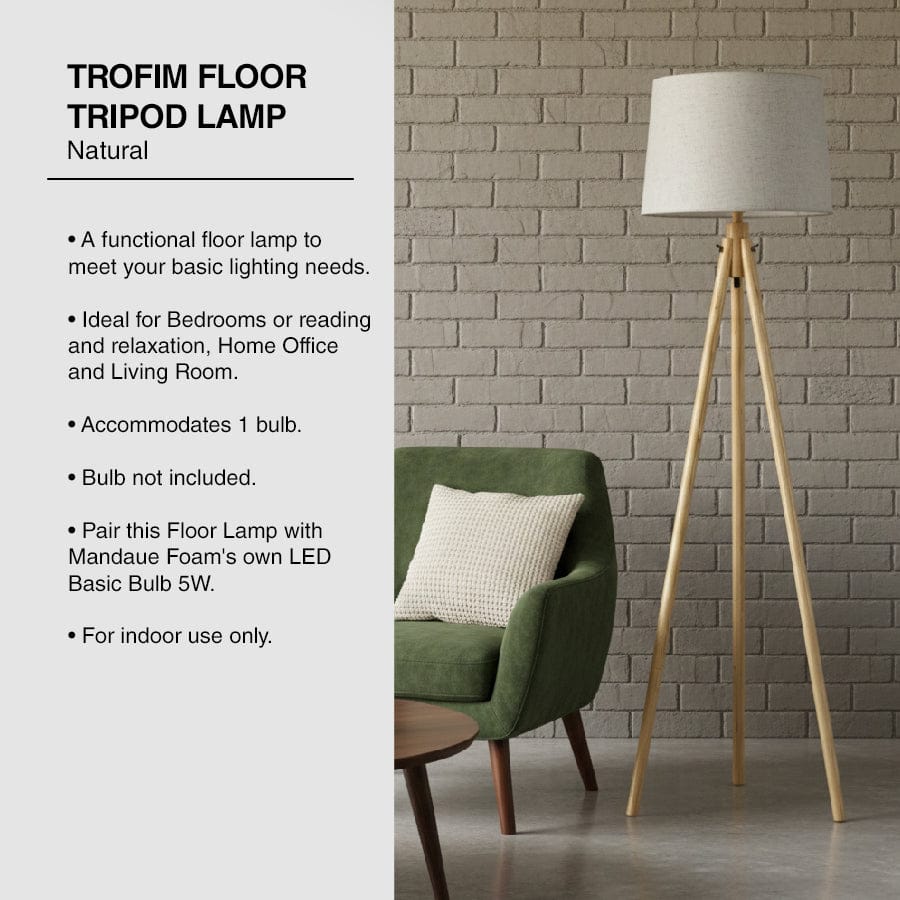 Trofim Floor Tripod Lamp