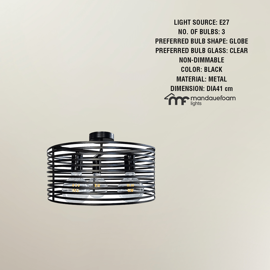 Tunde Semi-flush Mount Light Tunde Semi-flush Mount Light Mandaue Foam