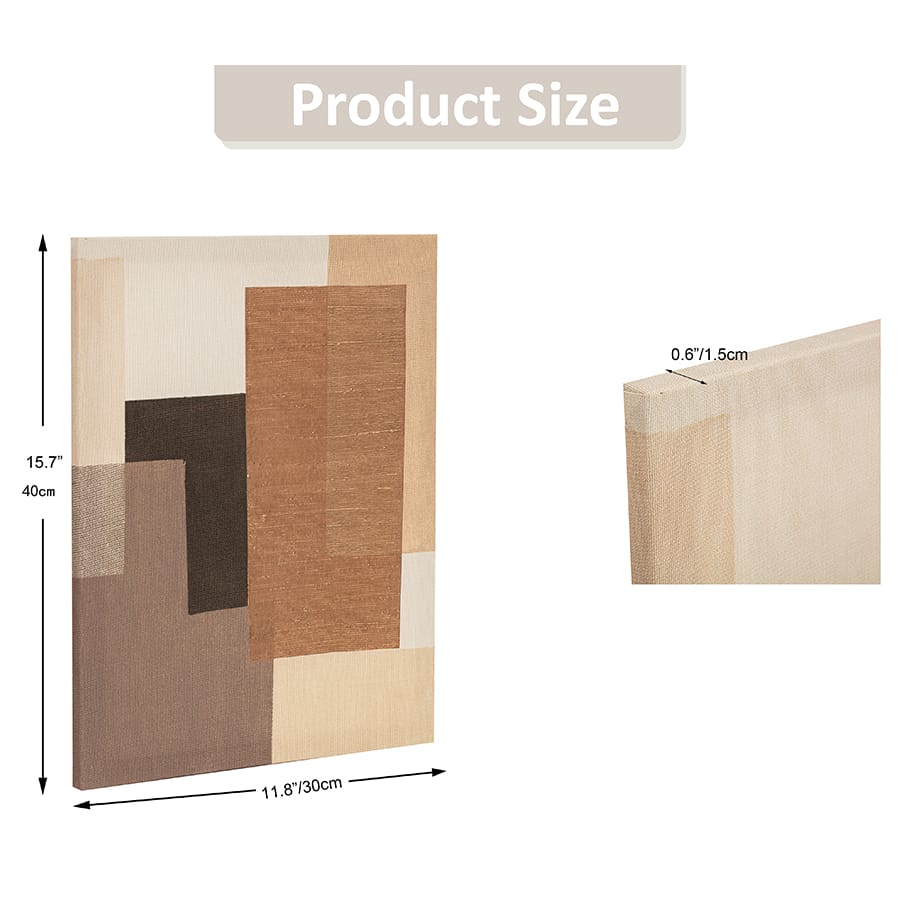 Urien Set of 2 Canvas Wall Art 30x40 cm