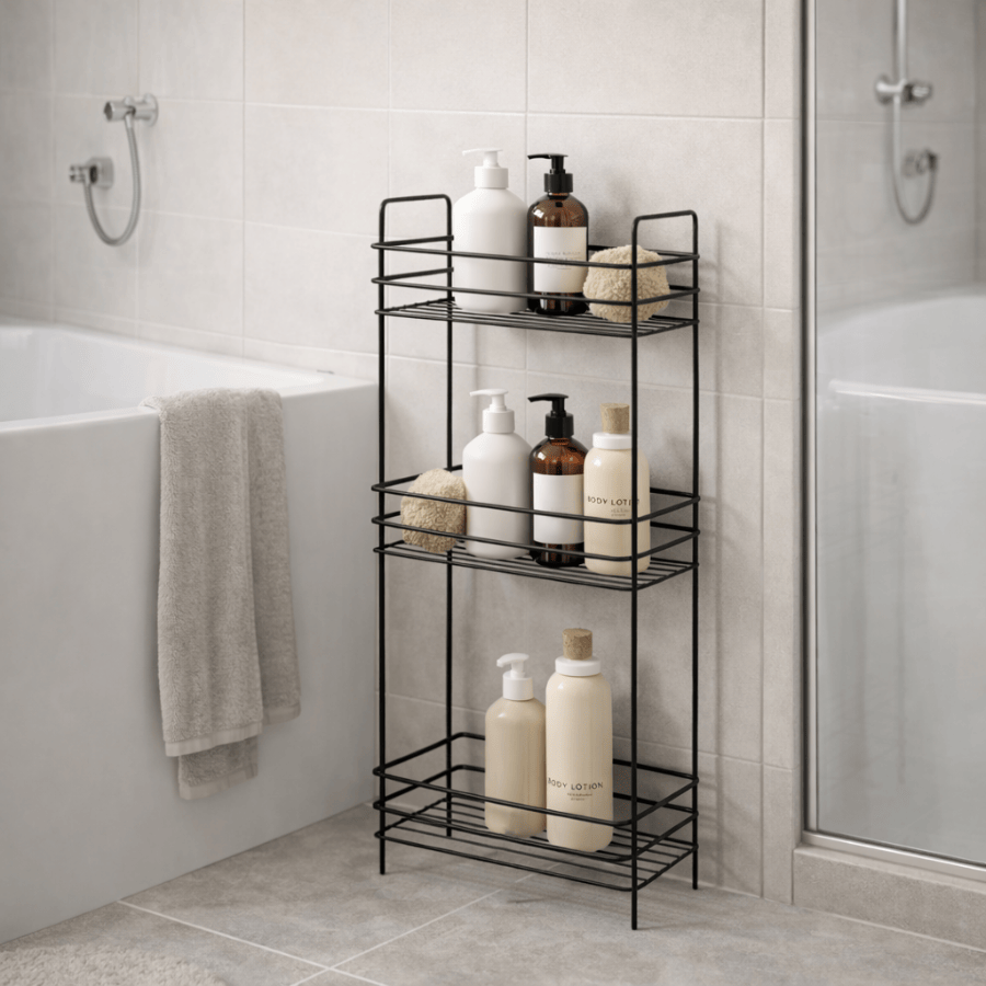 Vance Corner Shelf 3 Layer