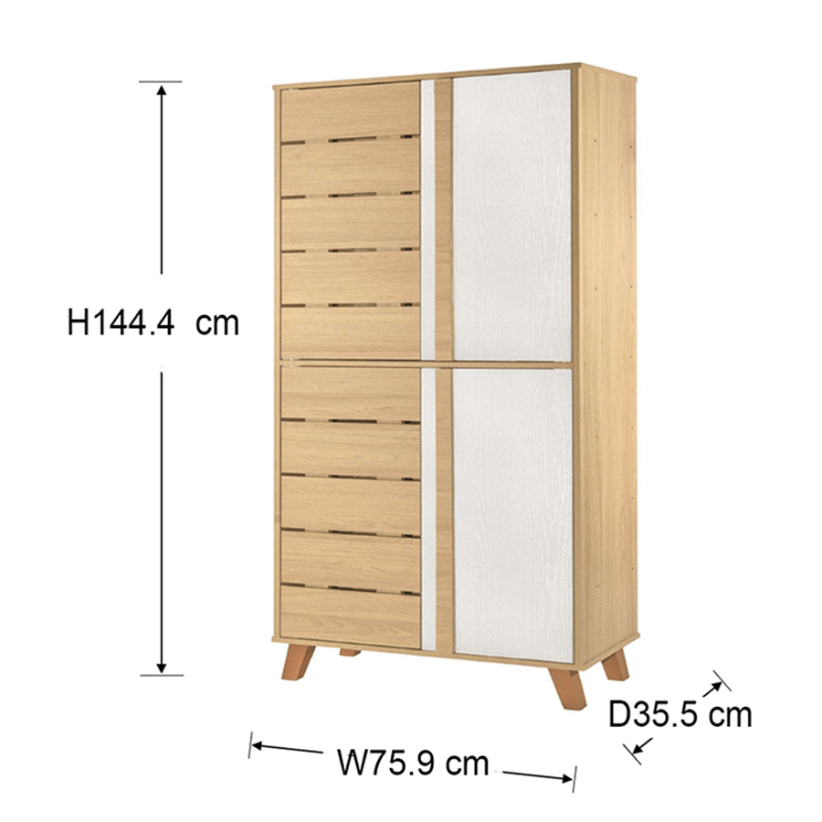 #color_Oak + White
