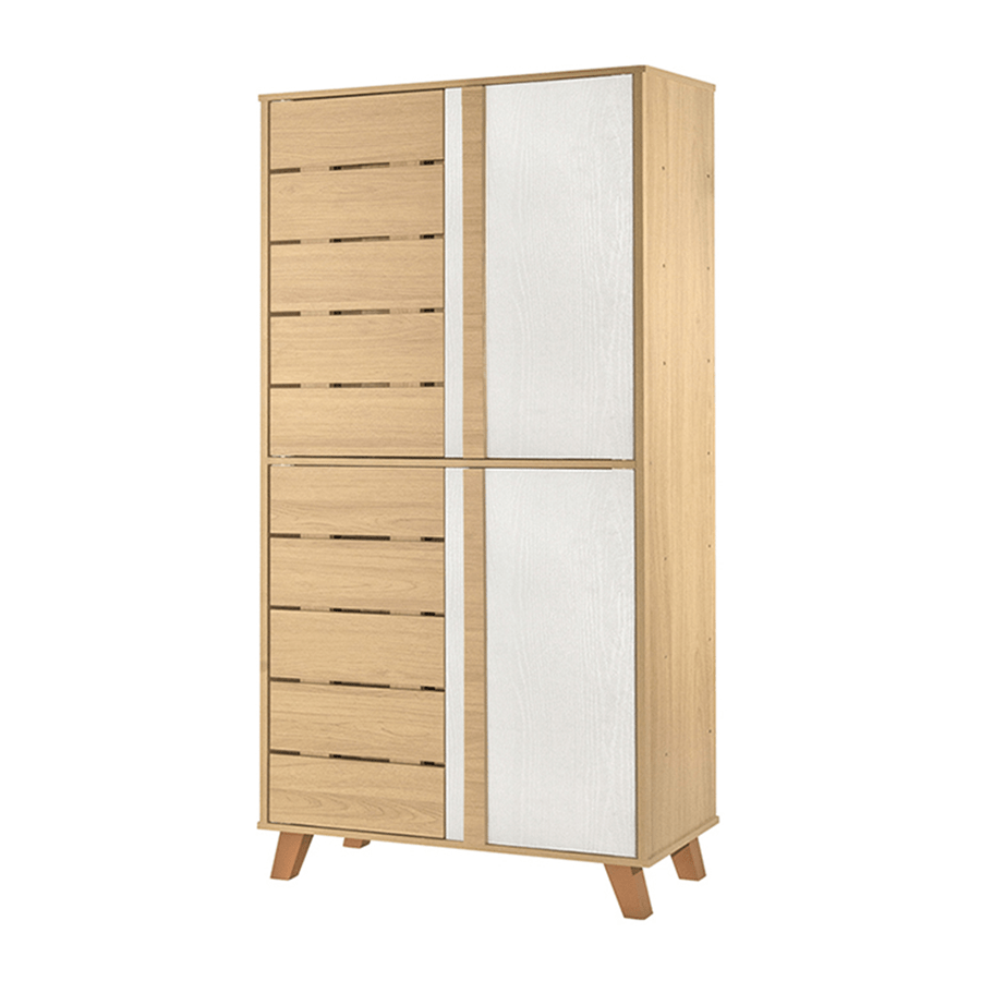 MORE VICCO OPTIONS Vicco Mid Shoe Cabinet Vicco Mid Shoe Cabinet Oak + White Mandaue Foam