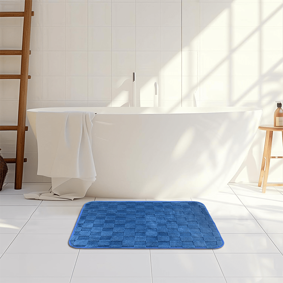 MORE VITA OPTIONS Vita Bath Rug Vita Bath Rug Blue Mandaue Foam
