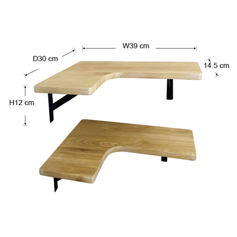 Vonn Set of 2 Corner Shelf Vonn Set of 2 Corner Shelf Mandaue Foam
