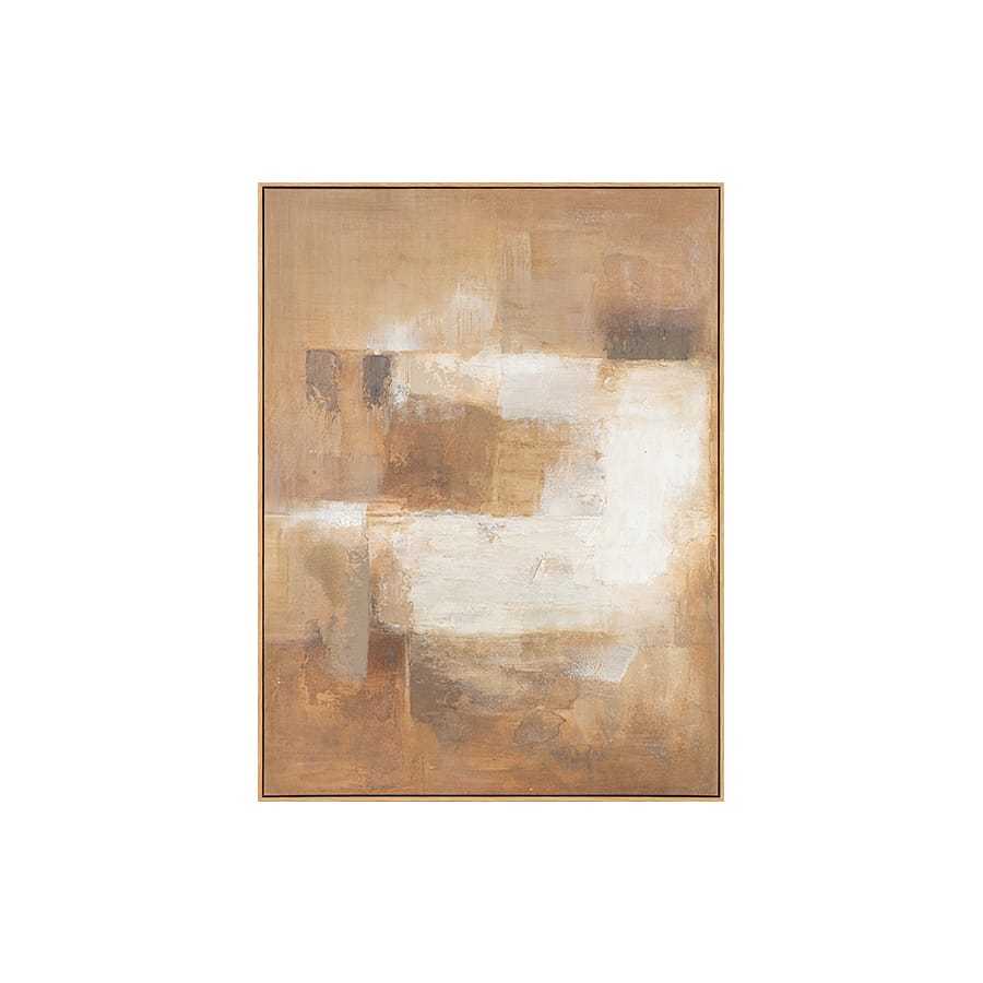 Waid Canvas Wall Art with PS Frame 90x120 cm
