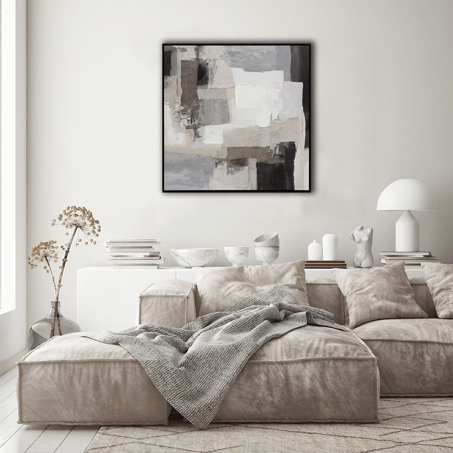 Waite Canvas Wall Art with PS Frame Waite Canvas Wall Art with PS Frame Mandaue Foam